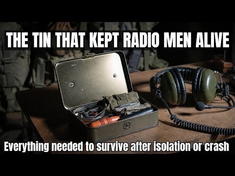 Inside the WWII Radio Operator’s Survival Tin