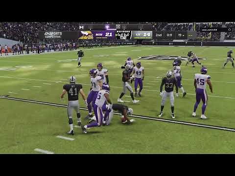 Justin jefferson does griddy ,MADDEN 22
