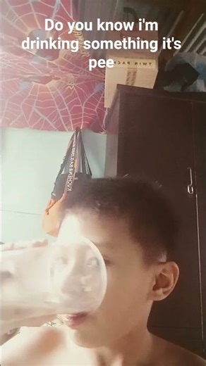 i am drinking cold pee