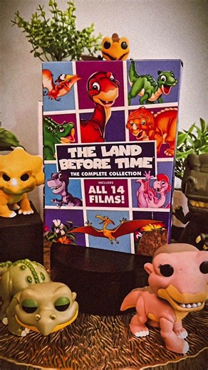 The Land Before Time Funko Pops & DVD Spin 🦕 Childhood Nostalgia Hit HARD