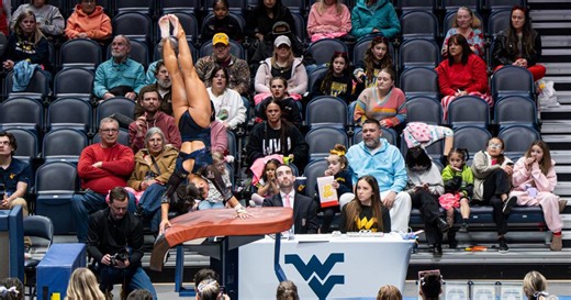 Gymnastics fall in tri meet against No. 12 Utah and No. 24 BYU