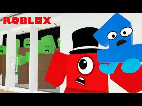 One and TPOT One ESCAPE ZOMBIES in Brookhaven!