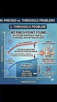 Heat Exchanger Network, Pinch vs Threshold Problem in 90 Seconds, Finally Clear!⚡