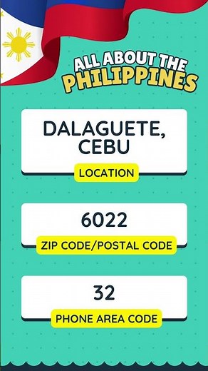 Dalaguete, Cebu | ZIP Code and Area Code #ZIPCode #AreaCode #PhilippineZIPCode