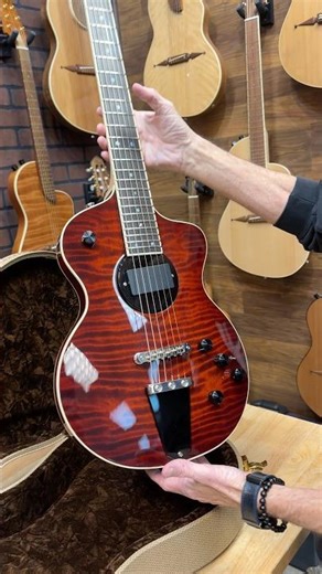 Brand new super custom Turner Model 1 arrived today at Heartbreaker Guitars!