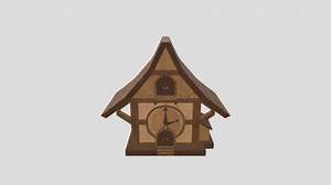 Cuckoo Clock - 3D model by SandwichHour