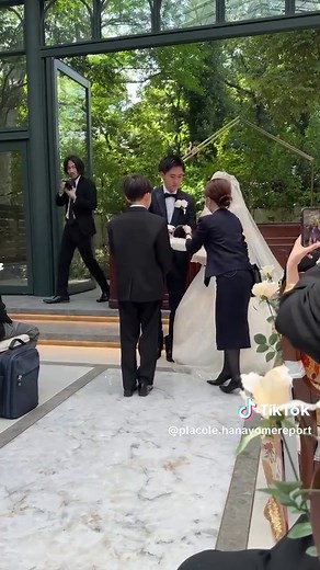 可愛いリングボーイの結婚式演出💫