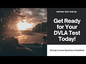 Get Ready for Your DVLA Test | Driving License Questions Simplified! 🚙✨ #dvla #driving #ghana