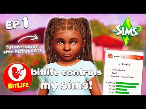 *NEW!* future actress?! 🎭 | ep #1 | the sims 3: bitlife controls my sims