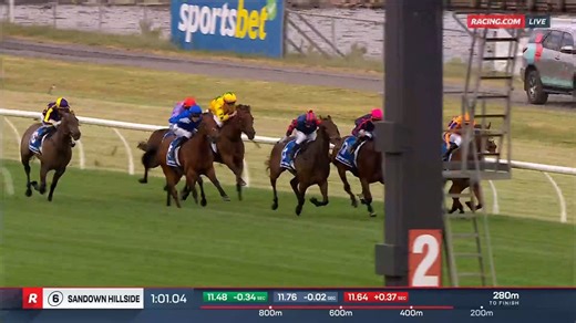 Sandown Race 6 | Crocodile "Crocodile, snapping at its heels..." 🐊 @lindsayparkrace @bennallen44 📺 Ch. 78/68, Foxtel 529, Kayo or via our app REPLAYS: http://bit.ly/4lxg4Xw | Racing.com