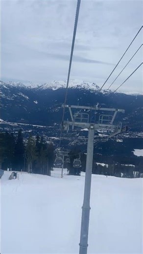 Time-laspe going down from Blackcomb Mountain #canada #viral