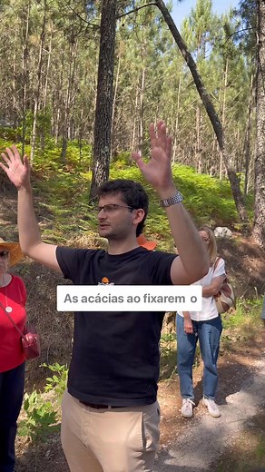 121K views · 992 reactions | Como a capacidade de fixar o nitrogénio torna a acácia capaz de alterar as características do solo e eliminar outras espécies, possibilitando a sua proliferação. Acção no âmbito da Biodiversidade dinamizada pelo investigador João Farminhão no @terrassemsombra em Castelo de Vide. #EspeciesInvasoras#biodiversidade #botânica | Terras sem Sombra | Facebook