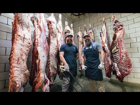 WAGYU | GRAIN-FED BEEF | GRASS-FED BEEF | BISON comparison by The Bearded Butchers!