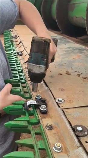 Perfect Blade Alignment Method #MachineService #AgriTech #ToolMaintenance