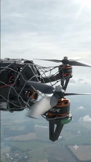 Drones Are Now Firing Net Guns Mid-Air #drones #military #technology