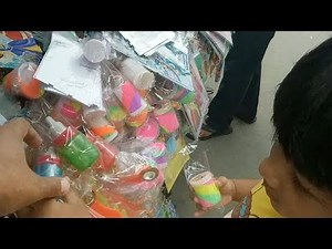 Berburu Mainan slime murah di paman penjual mainan