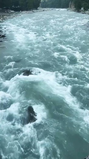 Original sound of Raging river #healing power of nature