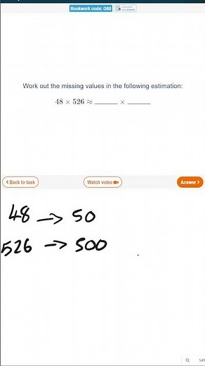 Estimation on Sparx #maths #teacher #sparx #gcse