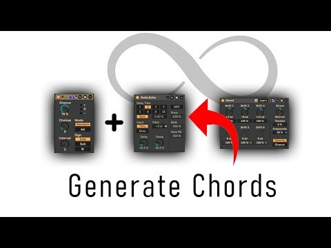 An EASY Approach to Generative Chords in Ableton