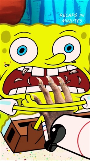 Spongebob Becomes Addicted To Eating His Nails | #Shorts