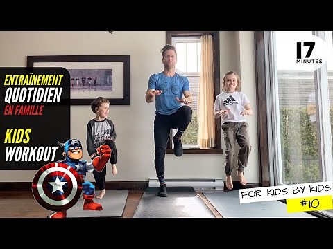 Entraînement pour enfant Hiit #10/ Kids tabata/home workout / Family workout cardio/Kids fitness/塔巴塔