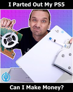 365K views · 3.6K reactions | Can you make money by buying a used PS5 and selling all the parts? I made this video of my experience buying a used PS5 on eBay, testing it, taking it apart, and selling as much of it as I can (on eBay) to see if I can make money. ►Tools & Parts I Use (paid link): https://www.amazon.com/shop/tronicsfix ►TronicsFix Game Console Repair Forum: https://www.tronicsfixforum.com/ | TronicsFix | Facebook