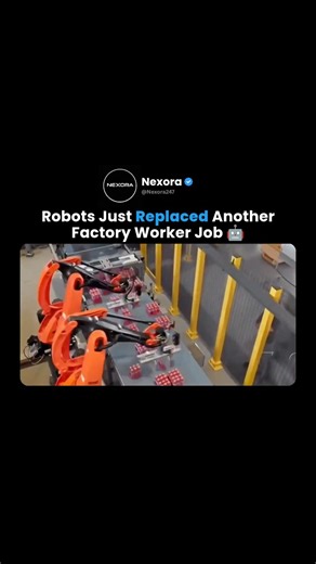Robots Just Replaced Another Factory Worker Job