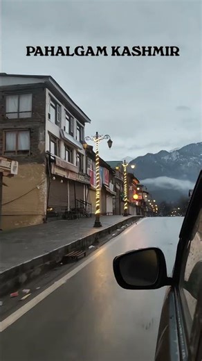 Morning view of Pahalgam kashmir