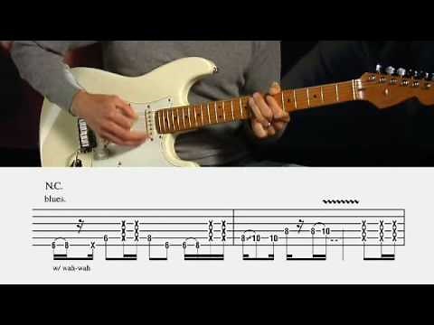 Robin Trower "Too Rolling Stoned" Guitar Lesson @ Guitarinstructor.com (excerpt)