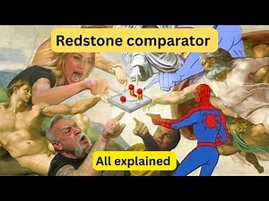 REDSTONE COMPARATOR Redstone series [2/3 3/3]