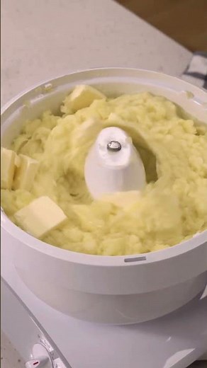 Bosch Mixer Thanksgiving Recipe: Mashed Potatoes