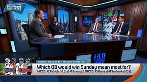 Wildes wanted to say something controversial before the AFC Championship Game 👀 | First Things First on FS1