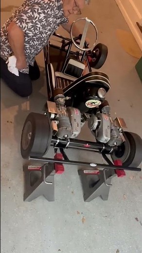 Dual Engine 1960's Simplex Go Kart