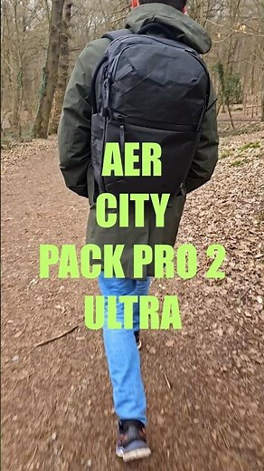 🌲 Aer City Pack Pro 2 Ultra – How It Fits on a Male in the Forest! 🎒