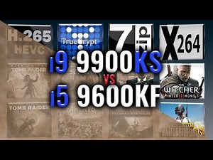 Intel i9 9900KS vs i5 9600KF Benchmarks | Test Review | Gaming | 15 Tests