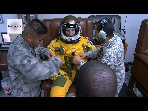 Watch A U-2 Spy Plane Pilot Suit Up For A Mission
