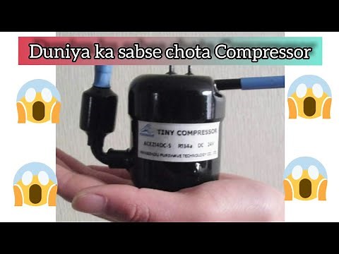 Purswave tiny compressor || 12 volt / 1,4ccm Type ST14DC12H || Invertor AC compressor