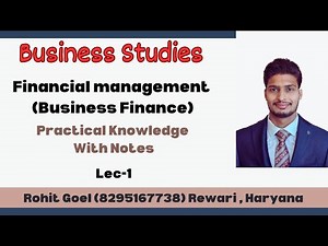"Business Finance | Class 12 Financial Management | CBSE Board Exam Preparation | Commerce Express"