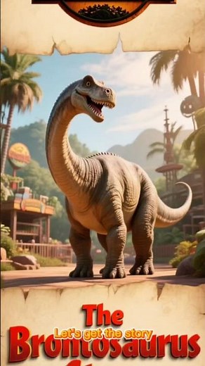 Brontosaurus: The Gentle Giant of the Jurassic!