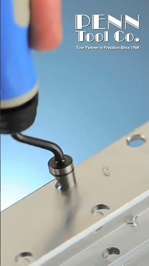 The quickest way to chamfer holes by hand