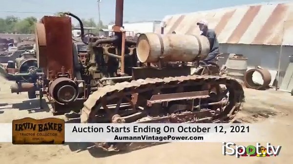 Aumann Vintage Power TV Spot, 'Irvin Baker Tractor Collection Auction'
