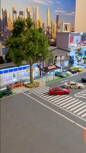 Massive Diorama Hobby Room | Building a humongous Diorama city layout #youtubeshorts #subscribe