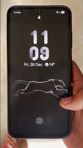 Samsung lock screen animated wallpaper 😍 #shorts #trending