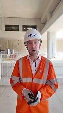 HS2 Reveals First Completed Platforms at Old Oak Common — Full Story in tomorrow morning! #shorts
