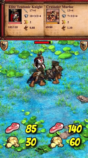 Epic Battle: Teutonic Knight vs Crusader Murlocs