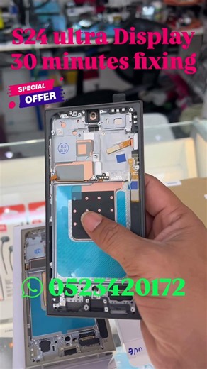 Samsung s24 ultra display/lcd/oled/ #mobilerepairing #mobilespareparts #smartphone #tablet #samsung