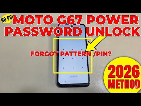 Moto G67 Power Hard Reset 2026 | Unlock Password/Pattern/PIN (No PC) - All Motorola G-Series