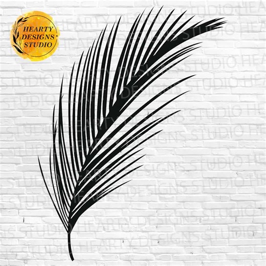 Palm Leaves SVG Bundle: Tropical Leaves Clipart, Beach Leaf Vector (digital Download) - Etsy