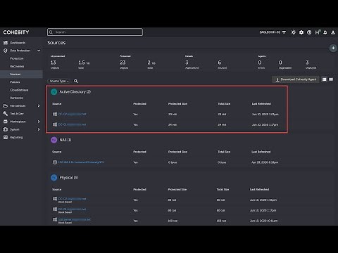 Backing Up & Restoring Active Directory With Cohesity 6.5