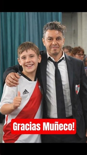 Bautista Cuenta Cuentos "Eternamente Gracias Muñeco Gallardo. River Plate siempre va a ser tu casa"
